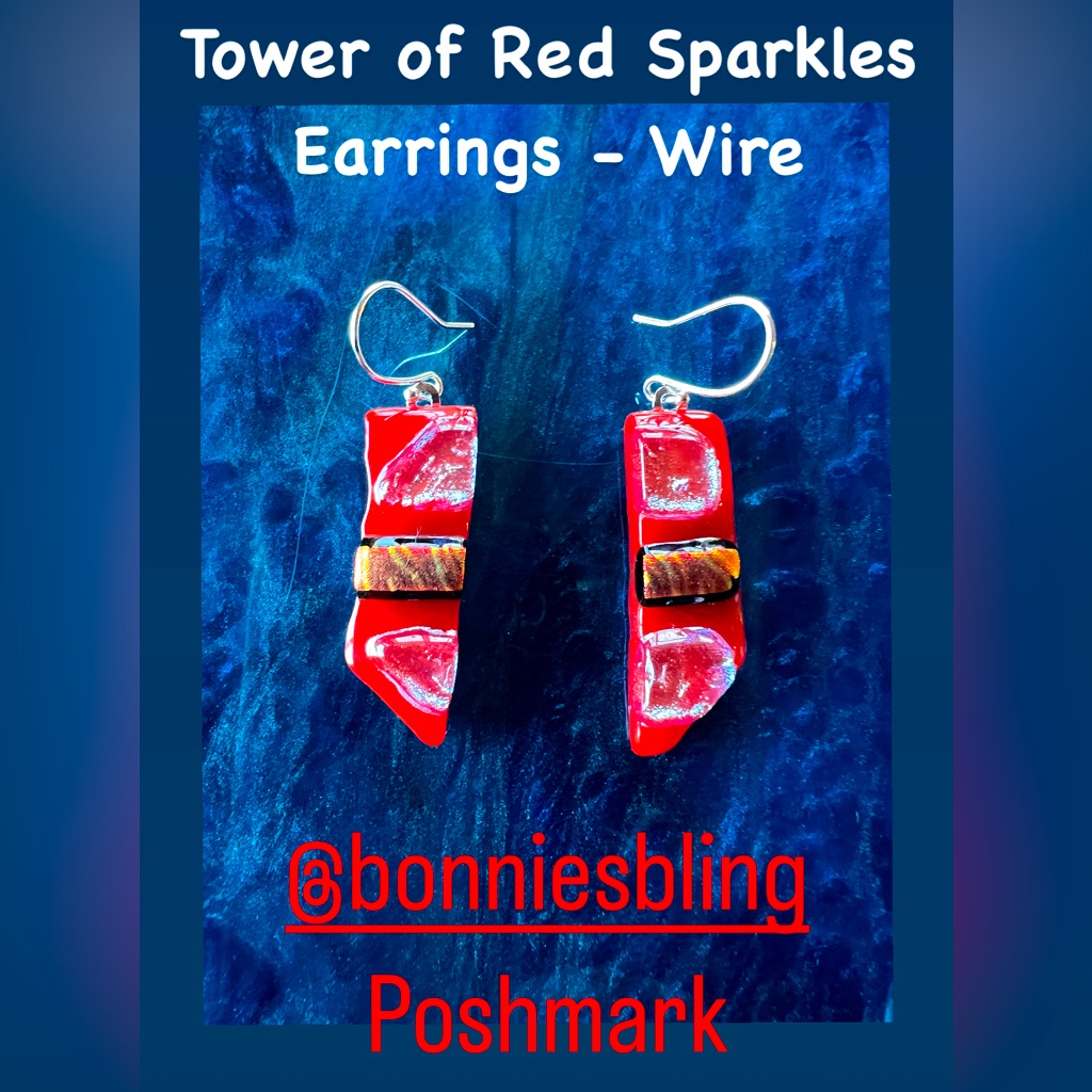 Bonnie’s Bling One Of A Kind Fused Glass Jewelry And Accessories To Wear.